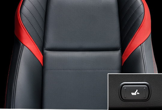 Leather Seats with Lumbar Support