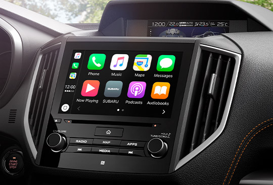 Apple CarPlay<sup>*2</sup> y Android Auto<sup>*3</sup>
