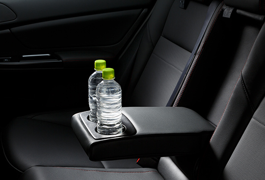 Rear Seat Armrest with Cup Holders